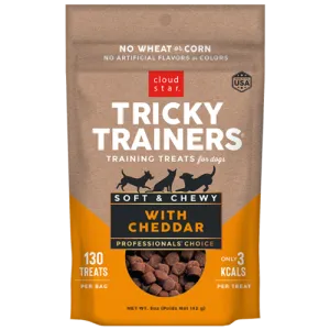 Cloud Star Soft & Chewy Tricky Trainers Cheddar Dog Treats