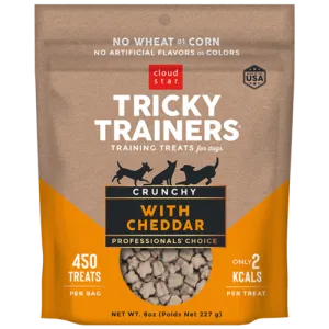 Cloud Star Tricky Trainers Crunchy Cheddar Dog Treats