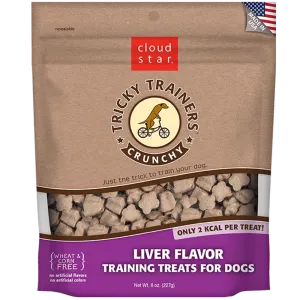 Cloud Star Tricky Trainers Crunchy Liver Treat 8oz