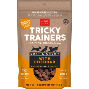 Cloud Star Tricky Trainers Soft & Chewy Cheddar Dog Treats