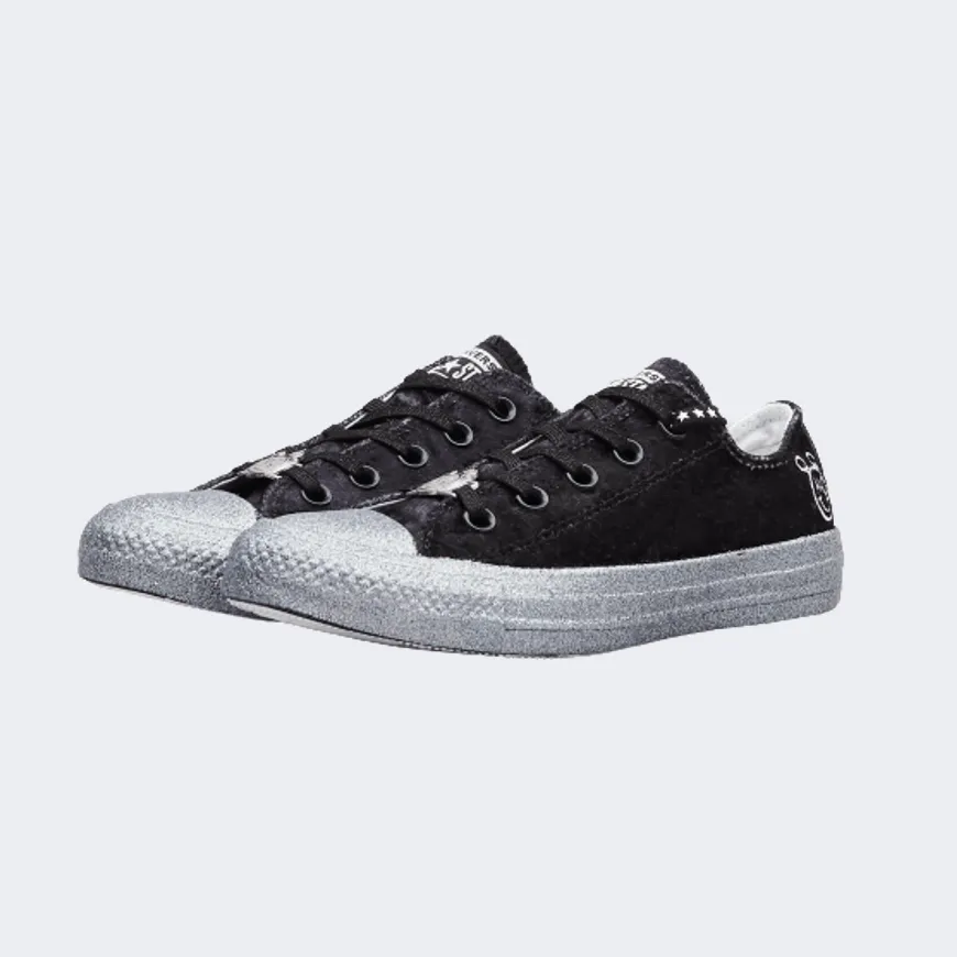 Converse All Star Miley Women Lifestyle Shoes Black/Silver