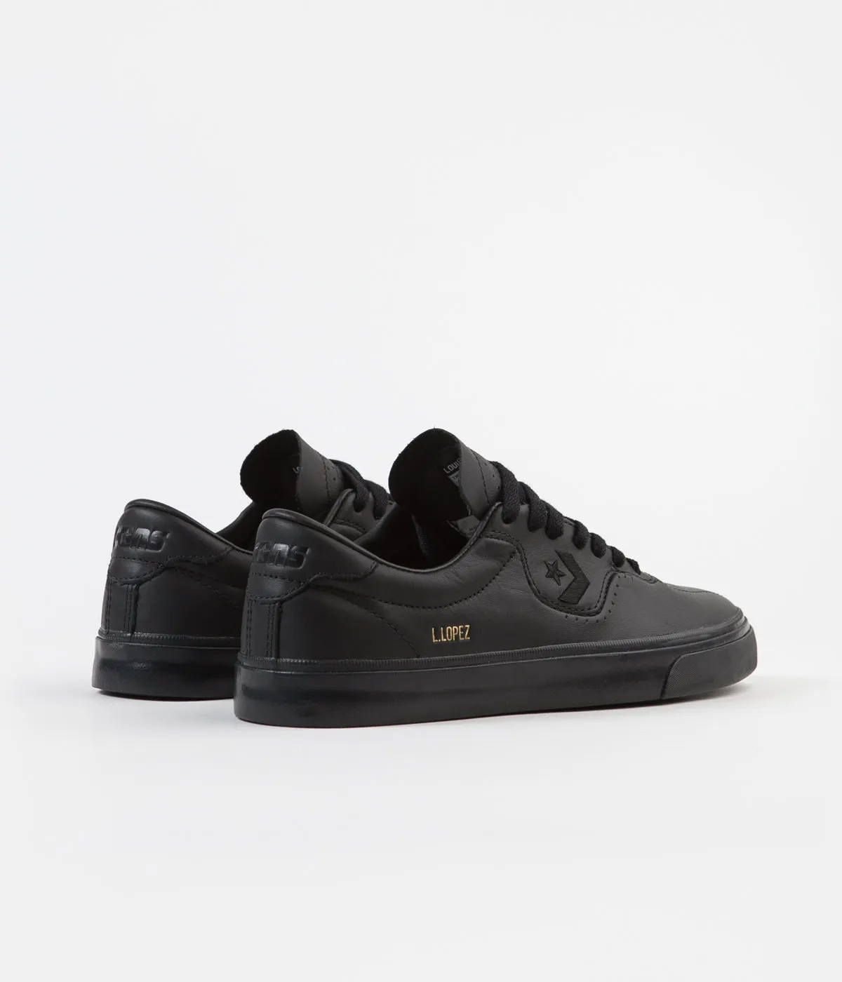 Converse Louie Lopez Pro Ox Shoes - Black / Black / Black