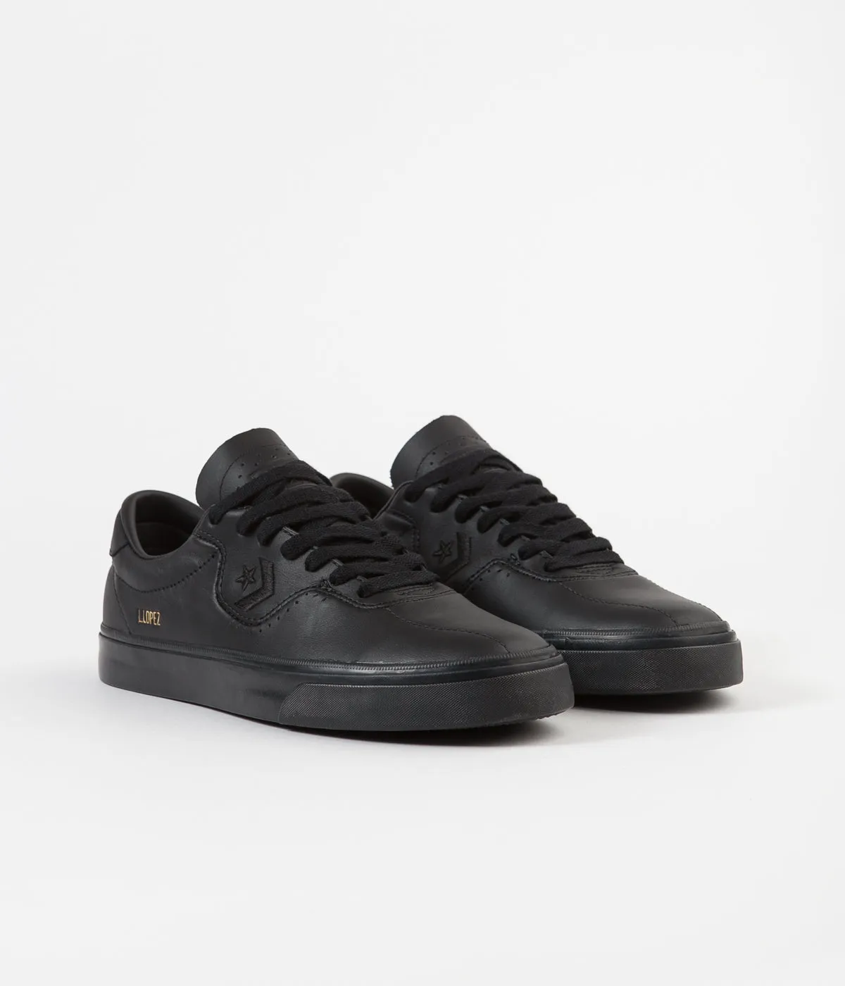 Converse Louie Lopez Pro Ox Shoes - Black / Black / Black