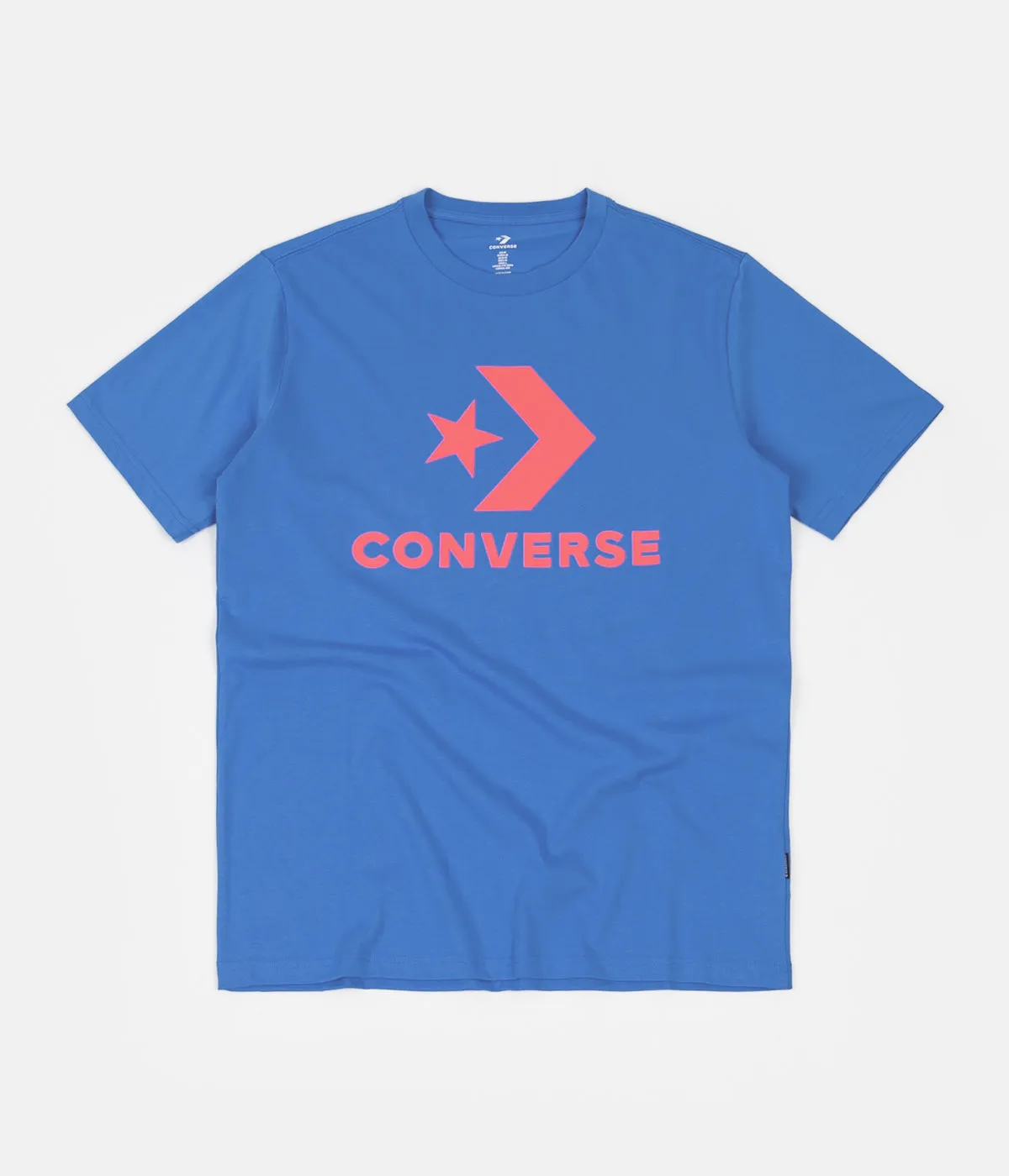 Converse Star Chevron Graphic T-Shirt - Digital Blue