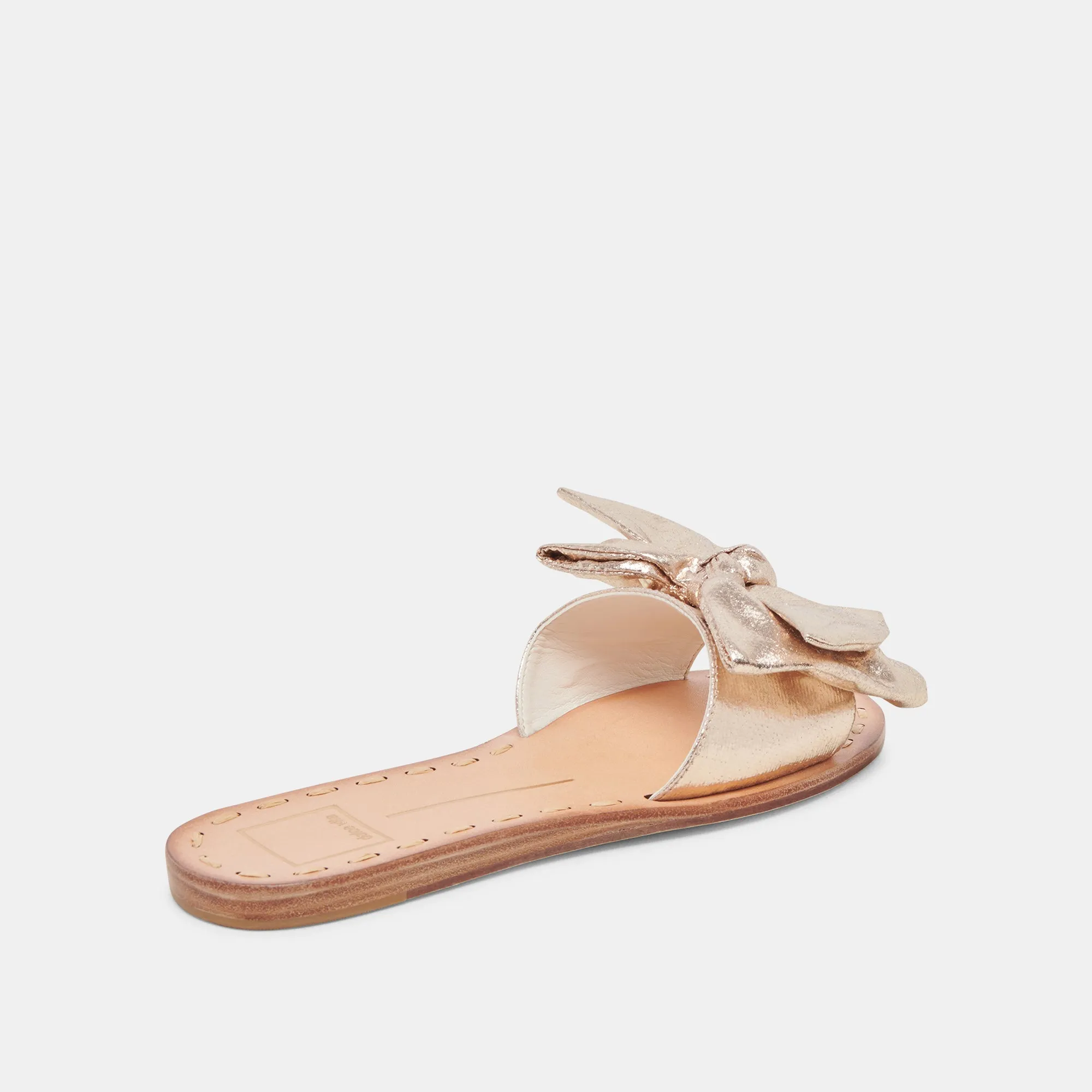 DARSEY SANDALS PLATINUM SATIN