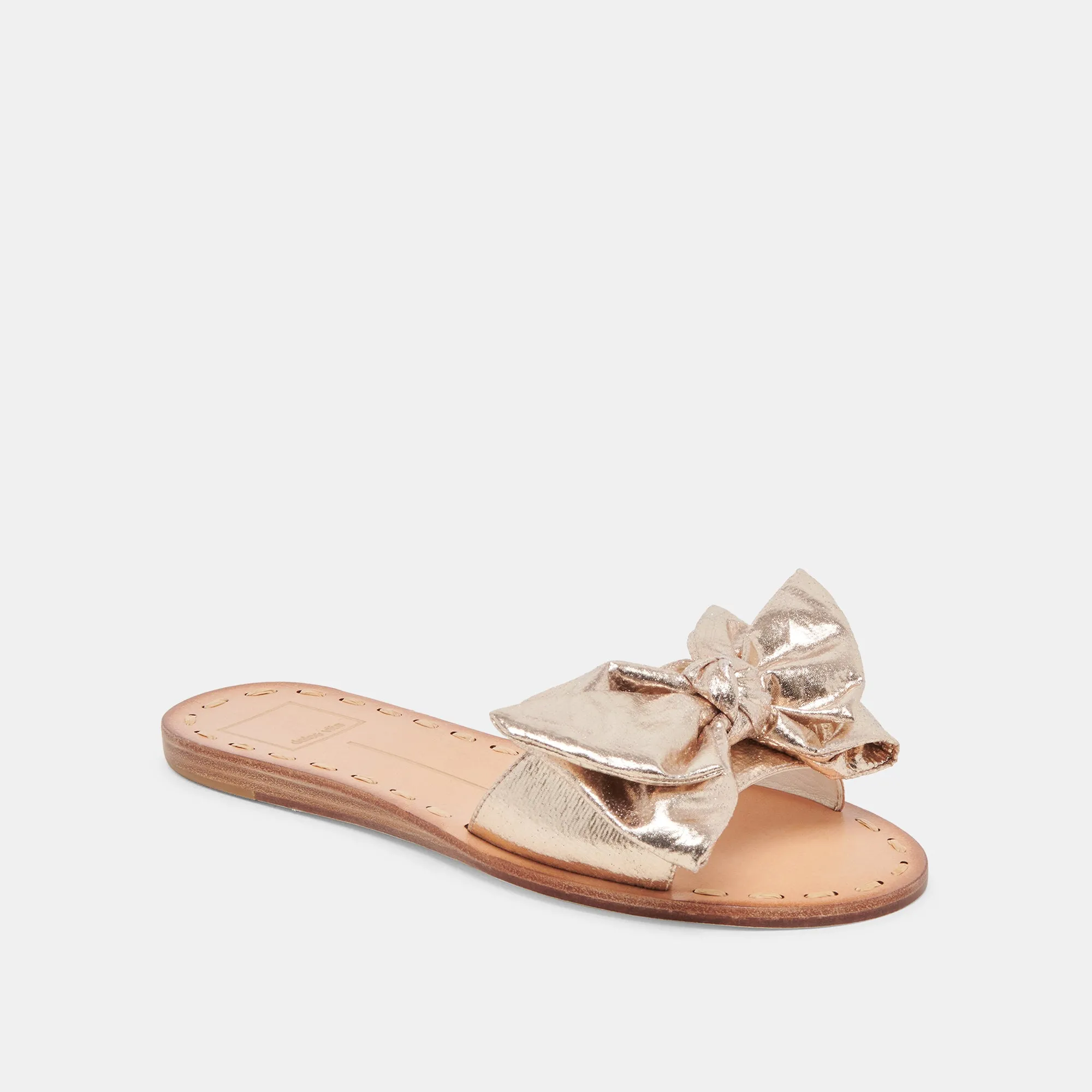 DARSEY SANDALS PLATINUM SATIN