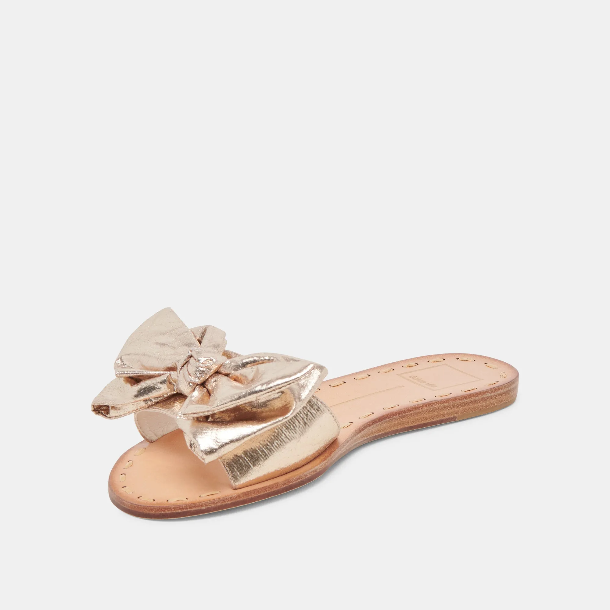 DARSEY SANDALS PLATINUM SATIN