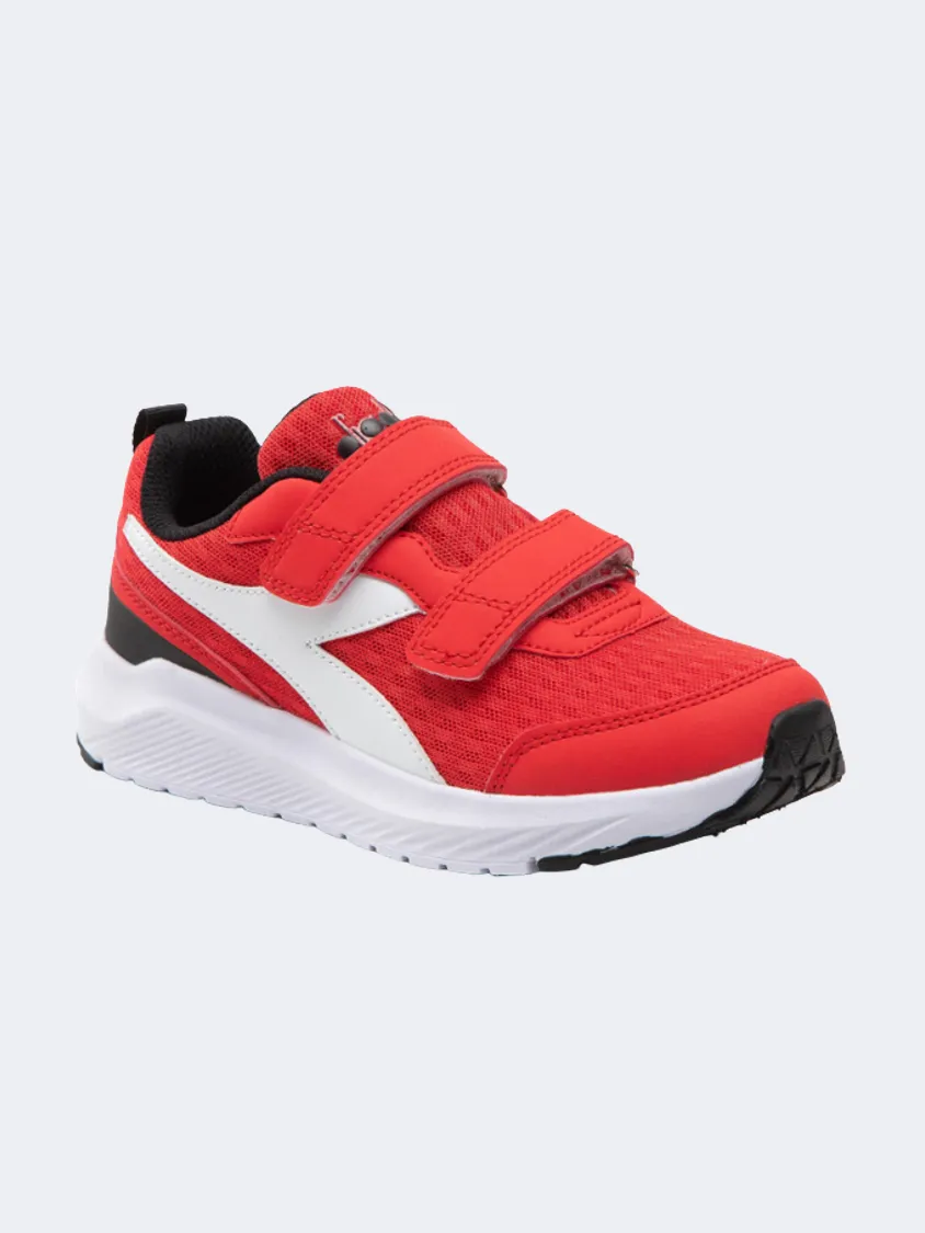 Diadora Falcon 2 Jr Ps-Boys Running Shoes Red/White