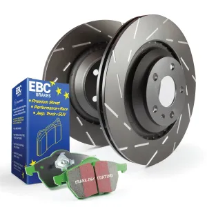 EBC Brakes S2KR1651 S2 Kits Greenstuff 2000 and USR Rotors