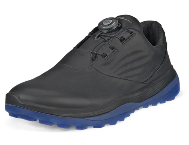 Ecco Men's BOA LT1 Golf Shoe - Black/Noir