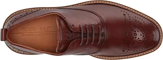 ECCO Men's St. 1 Hybrid Derby Wing Tip Oxford