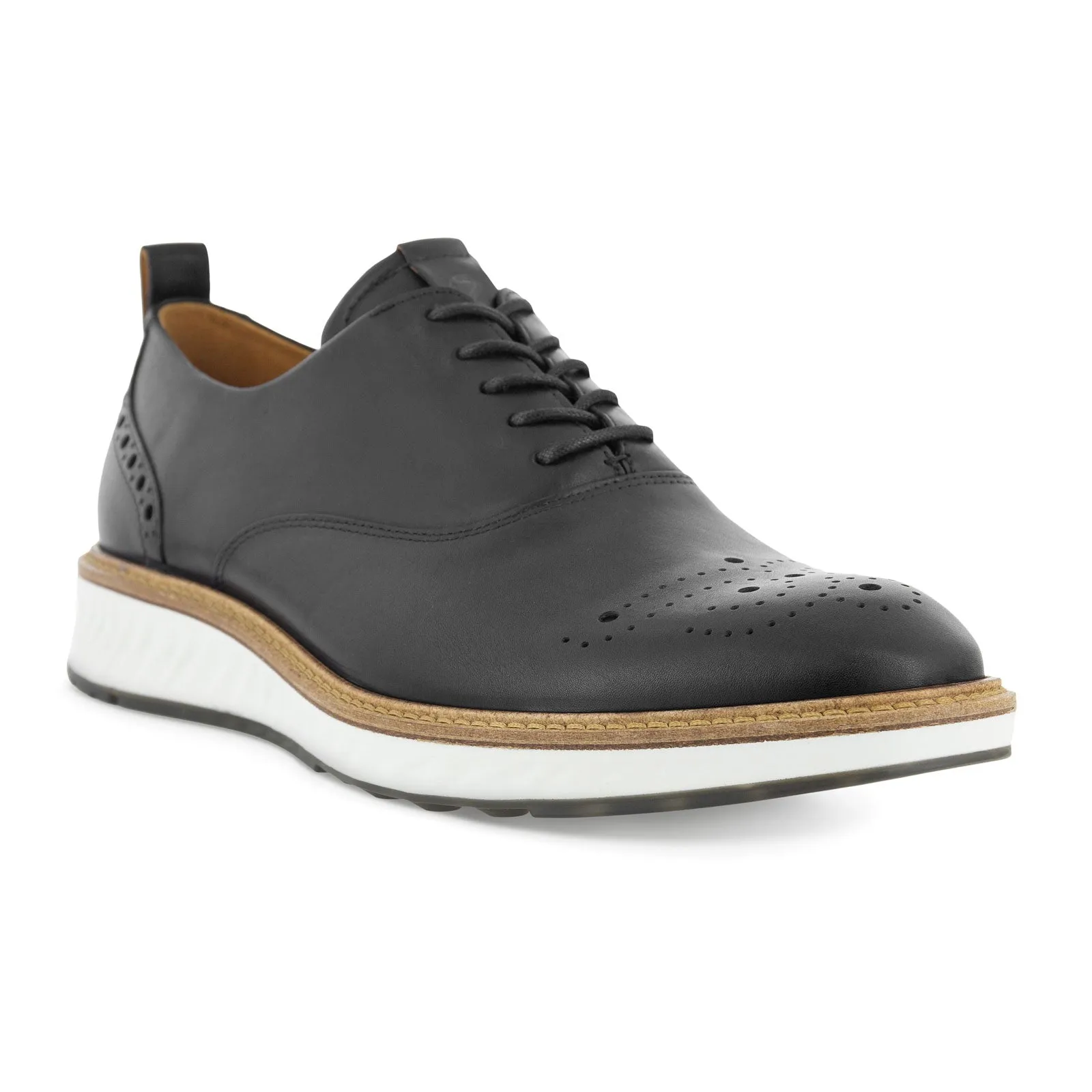 ECCO St. 1 Hybrid Derby Wingtip Oxford (Men) - Black