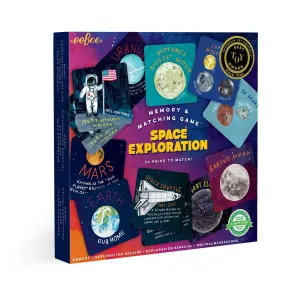 eeBoo Space Exploration Memory Matching Game