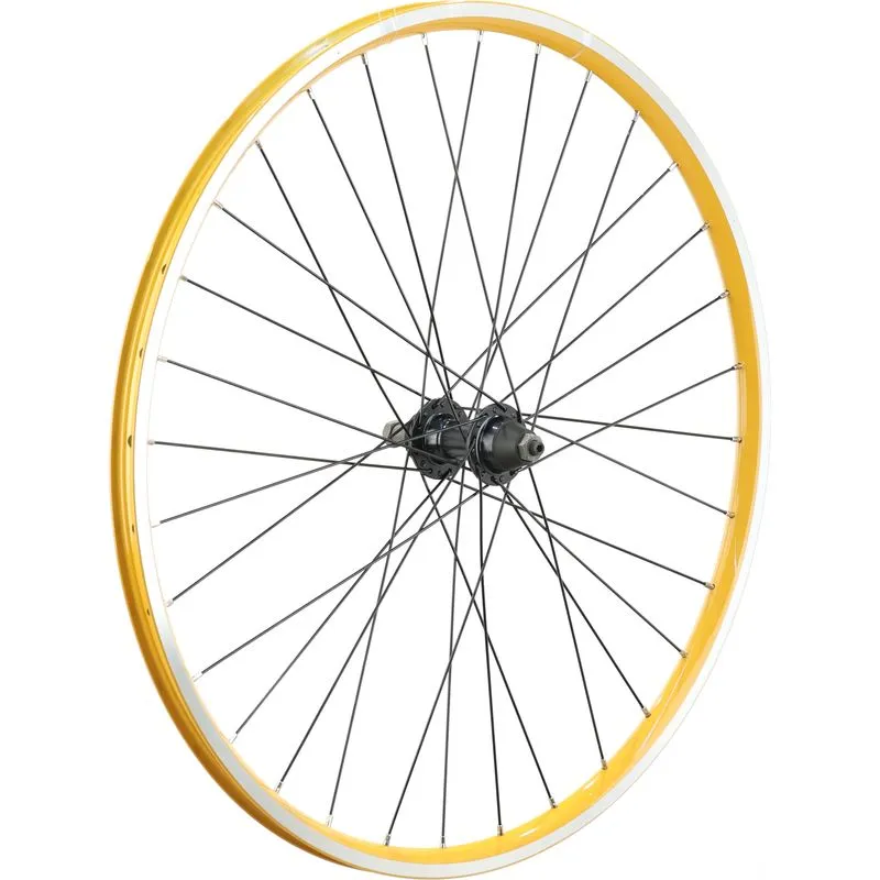 Electra Townie 7D 26" Rear Wheel, Clincher, 135mm Threaded Hub, Rim Brake, QR