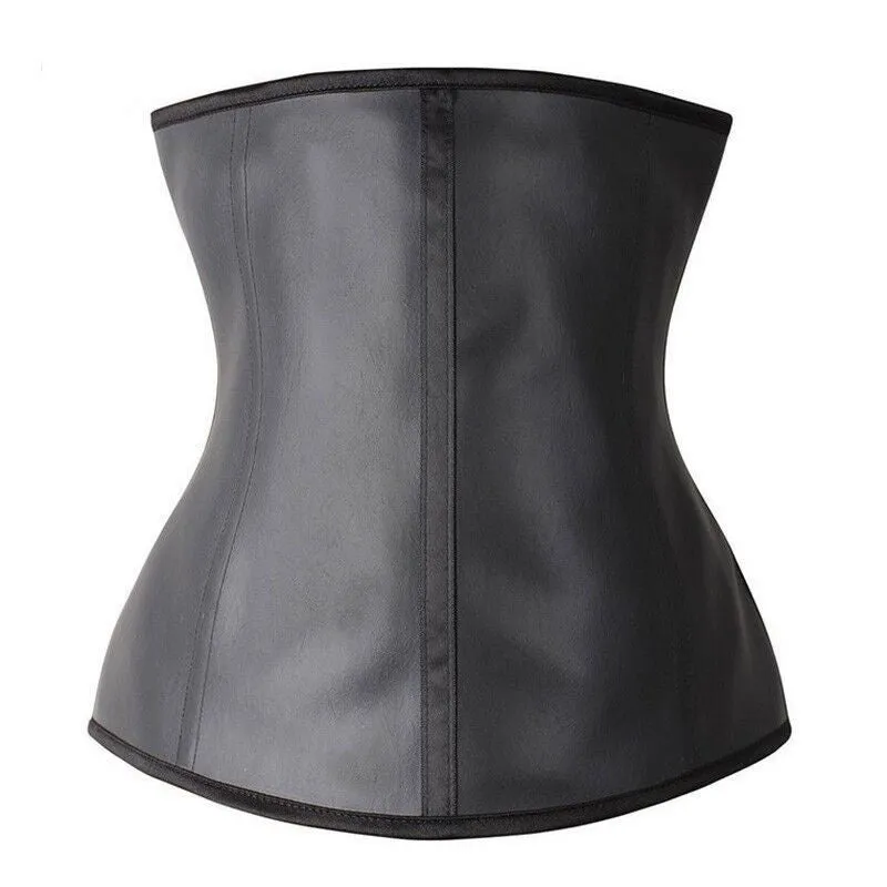 Extreme Waist Trainer 3 Hook Black 100% Latex