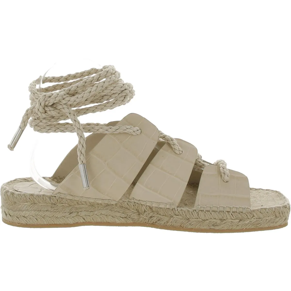 Freda Salvador Womens Leather Espadrilles