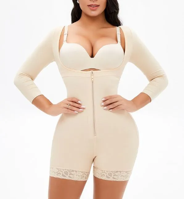 Full Body Shapewear Powernet - Ultimate Butt Lifting and Waist Slimming Faja, Arm, Tummy and Thigh Compression