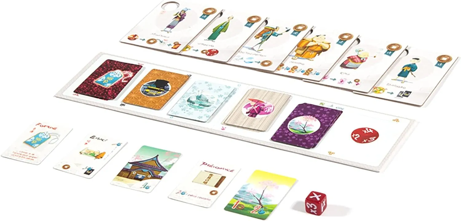 Funforge Tokaido Deluxe: Strategy, Adventure, Exploration Game