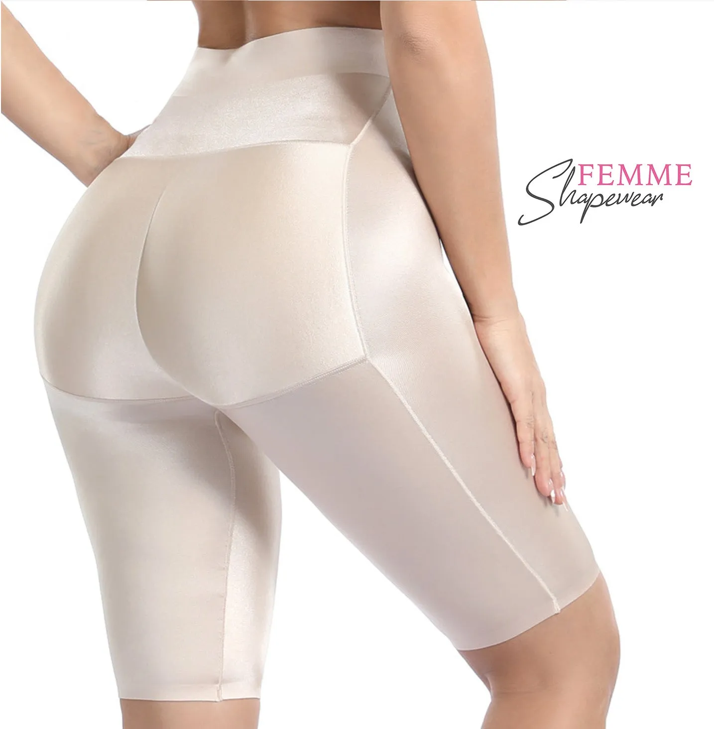 Gentle Sculpting Butt Lifter and Waist & Thighs Slimmer Power Shorts