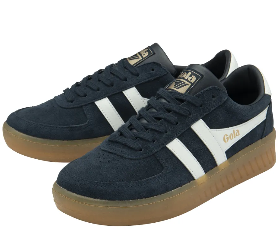 Gola Mens Sneaker Grandslam Suede Navy/White/Gum