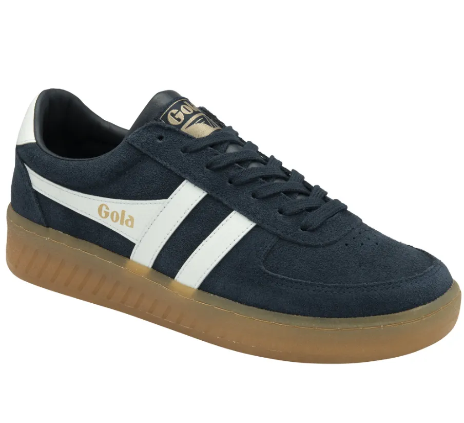 Gola Mens Sneaker Grandslam Suede Navy/White/Gum