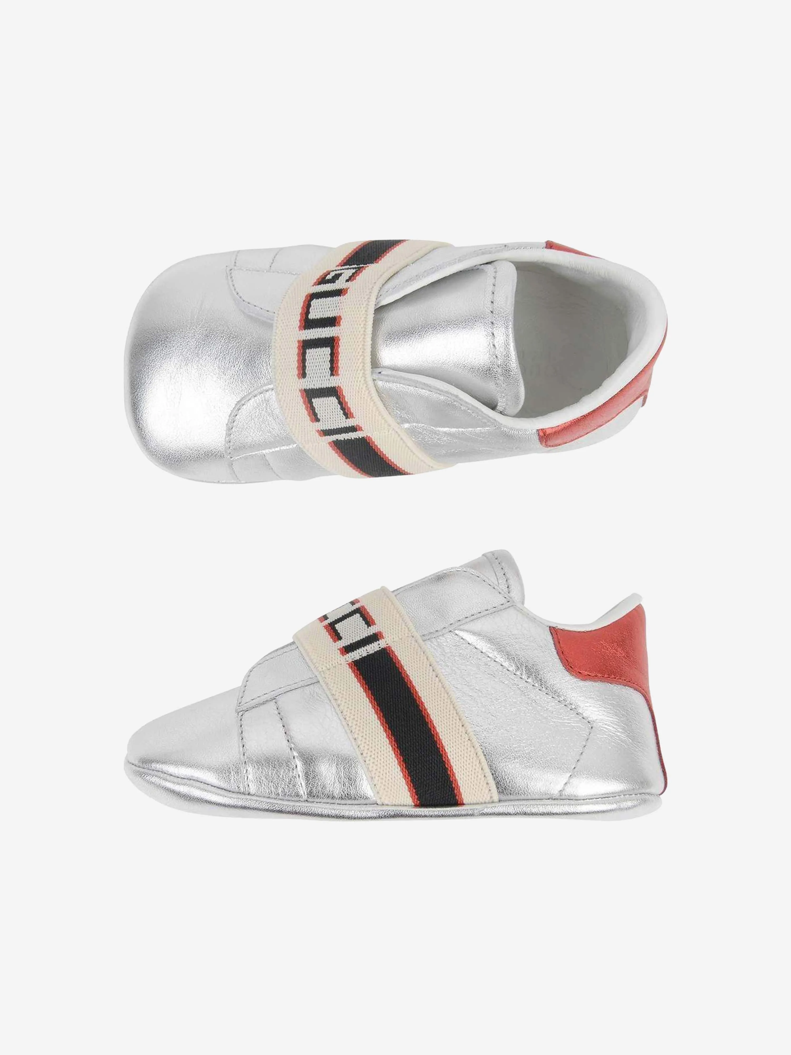 GUCCI Leather Pre Walker Shoes