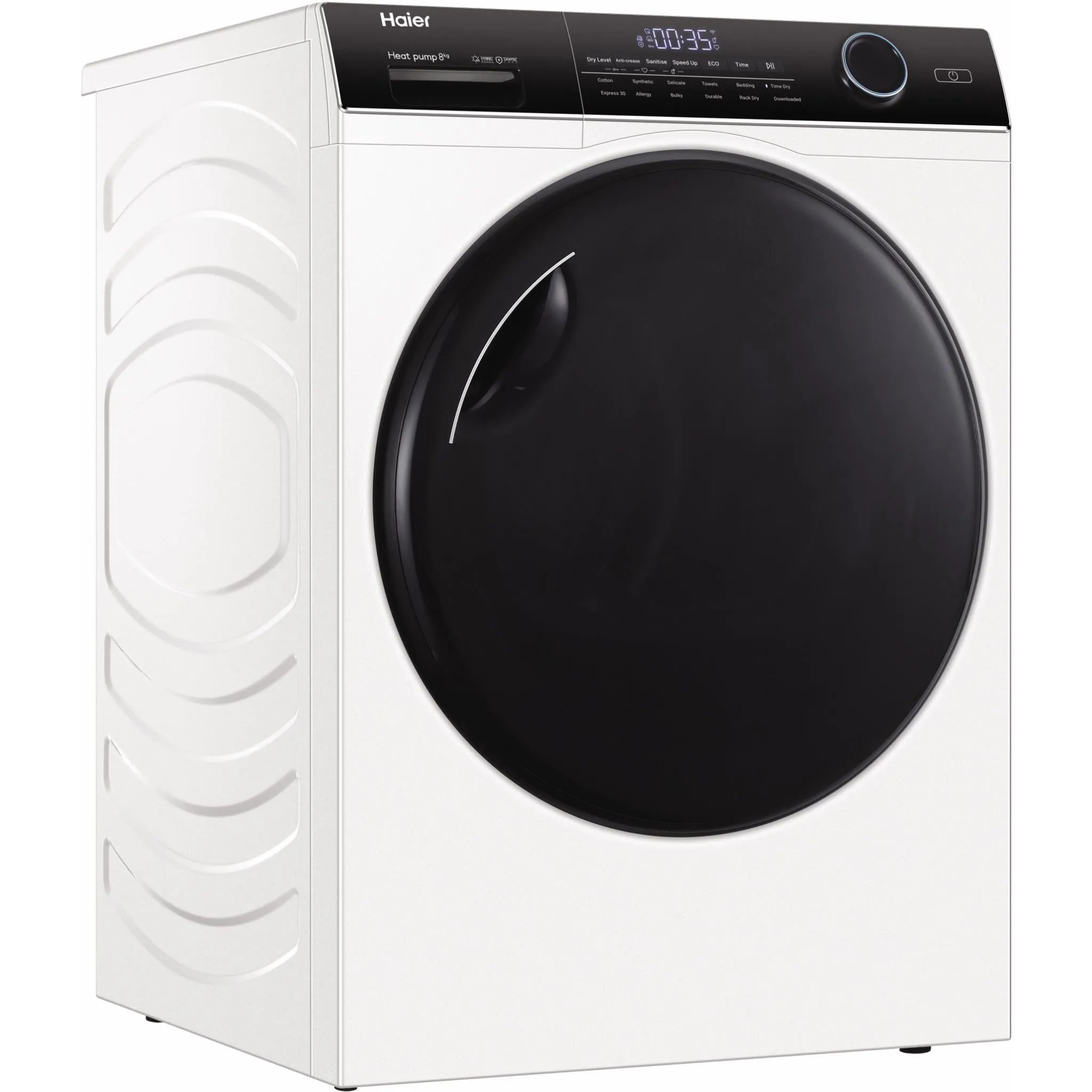 Haier HDHP80AN1 8kg Heat Pump Dryer (White)