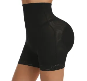 High Waist Seamless Control Mid-Thigh Shorts with Butt Pads