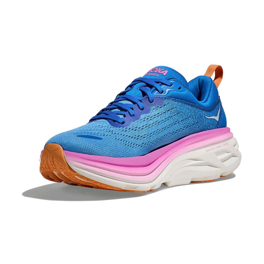 Hoka Bondi 8 Running Shoe Coastal Sky/All Aboard (Women's)