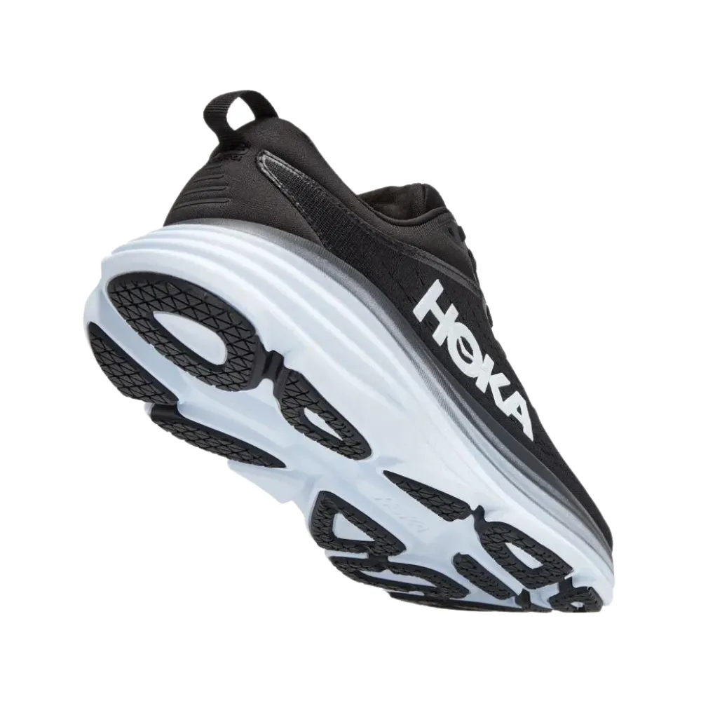 Hoka Bondi 8 Sneaker Black/White (Women's)