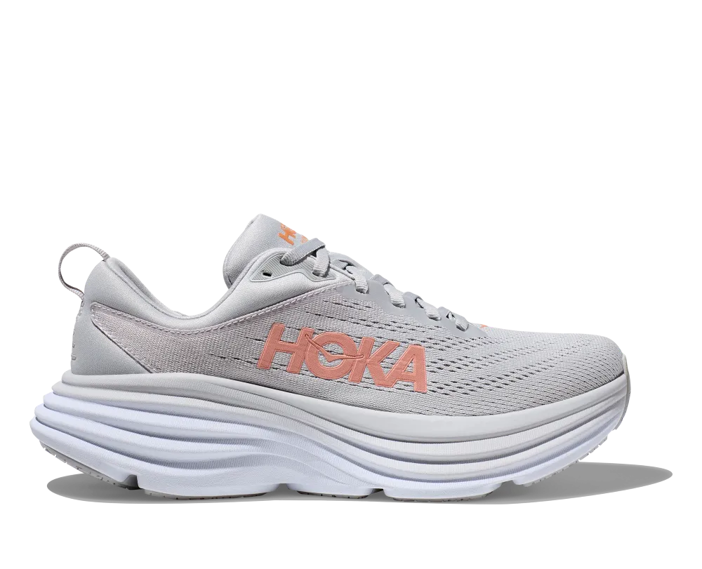 'HOKA' Women's Bondi 8 - Harbor Mist / Lunar Rock