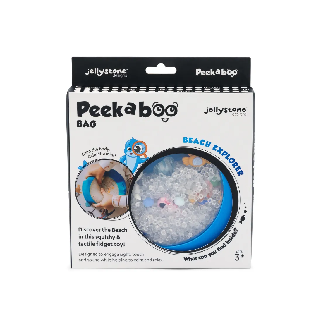 Jellystone Designs Peek-a-Boo Sensory Bag