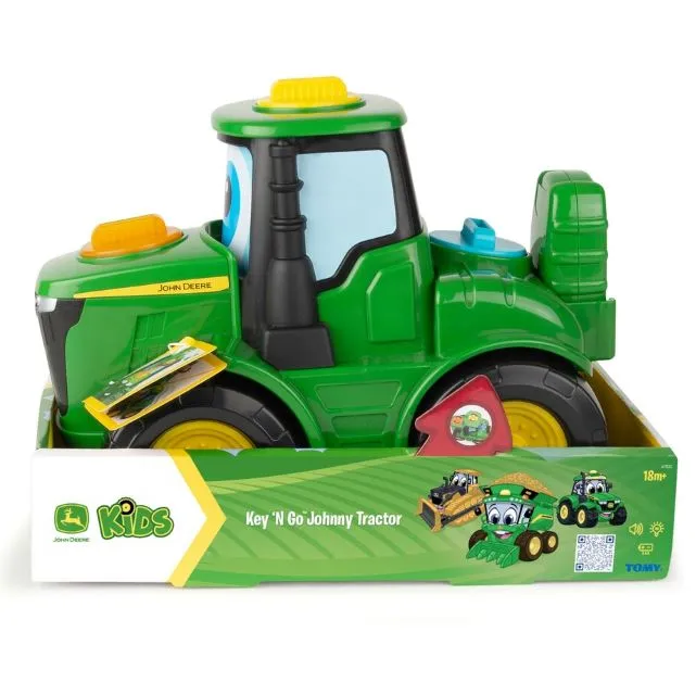 John Deere Key 'N Go Johnny Tractor Interactive Toy