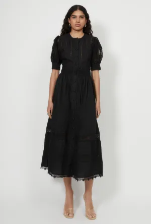 JULIETTE MAXI DRESS BLACK