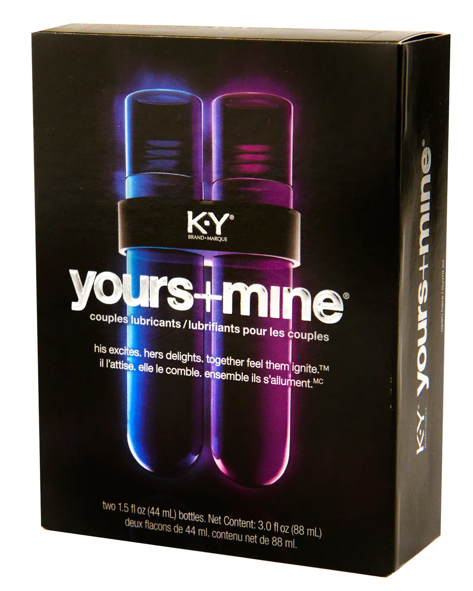 K-Y Yours And Mine Couples' Lubricant Set