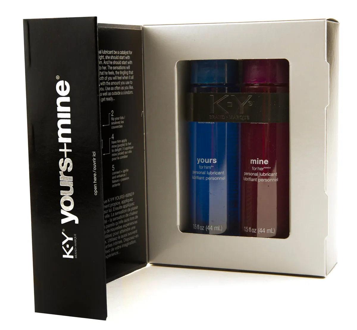 K-Y Yours And Mine Couples' Lubricant Set