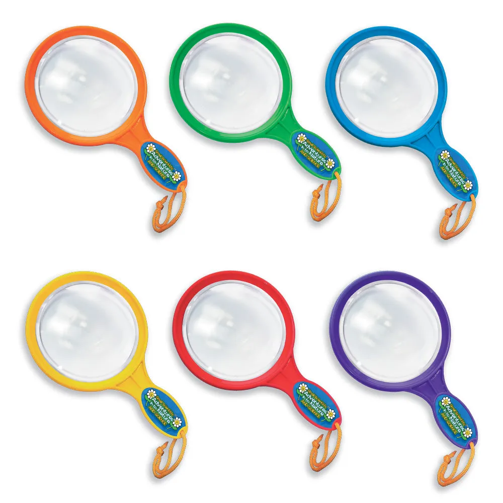 Large Hand Held Magnifiers (Set of 12)