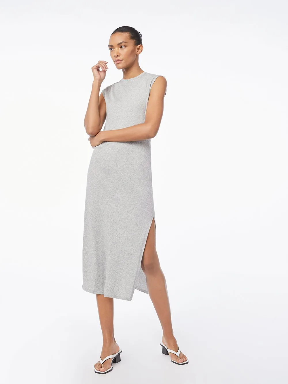 Le Muscle Maxi Dress -- Gris Heather