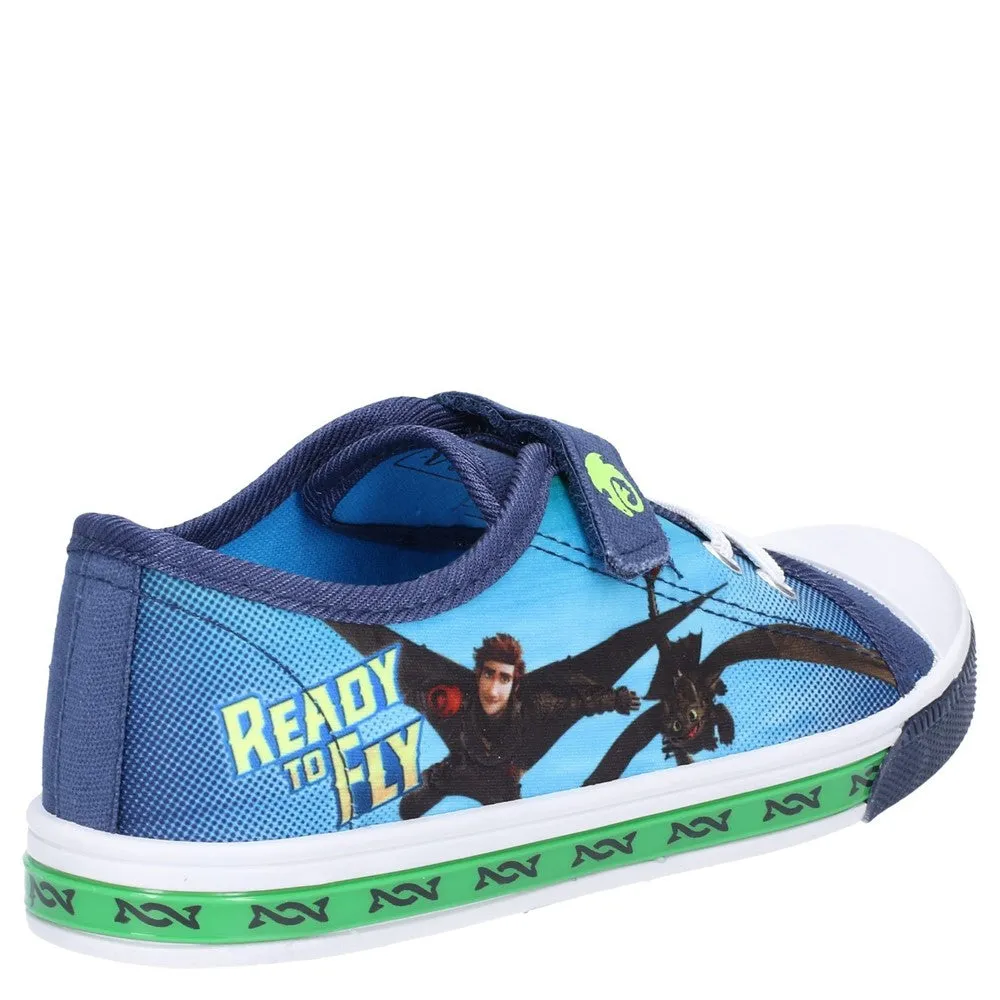 Leomil How to train your dragon Low Sneakers touch fastening shoe