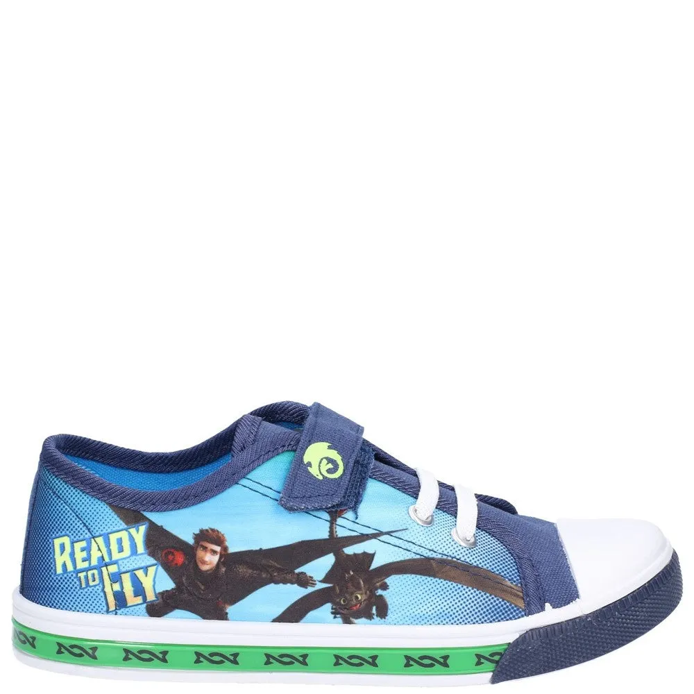 Leomil How to train your dragon Low Sneakers touch fastening shoe