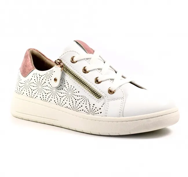 Lunar Womens Sneaker Williams White