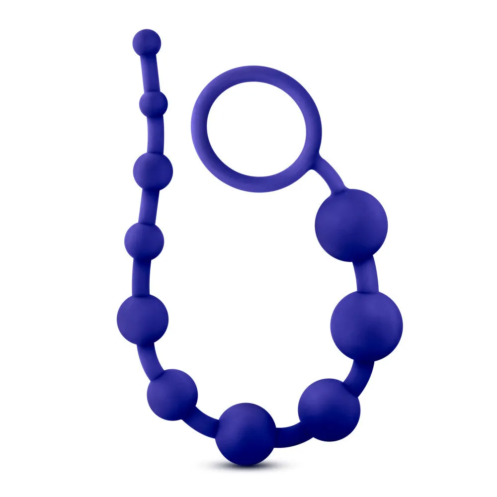 Luxe By Blush® | Indigo 12.5-Inch Anal Beads