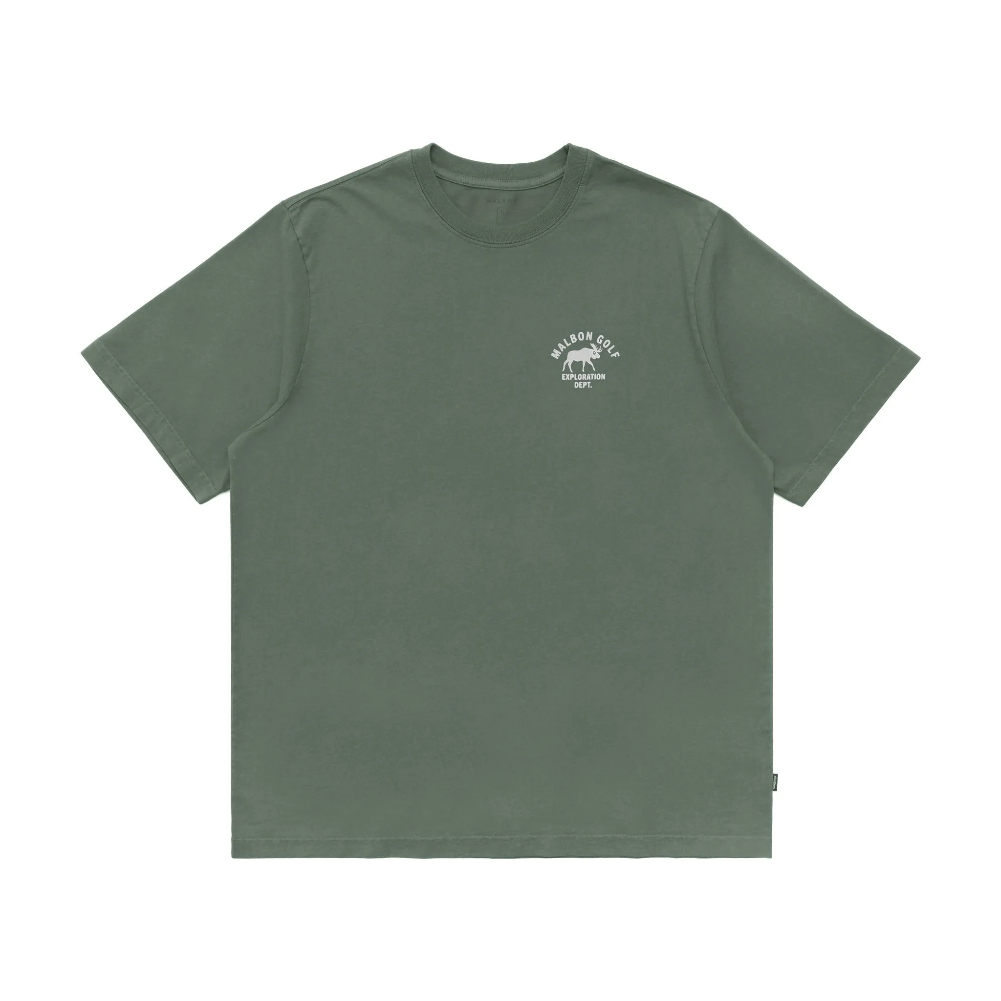 Malbon Golf Exploration Dept SS Tee - MOSS