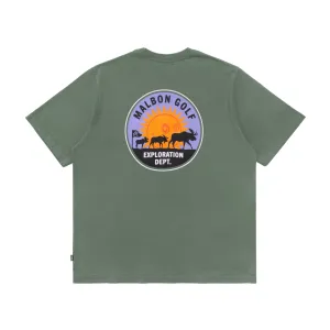 Malbon Golf Exploration Dept SS Tee - MOSS