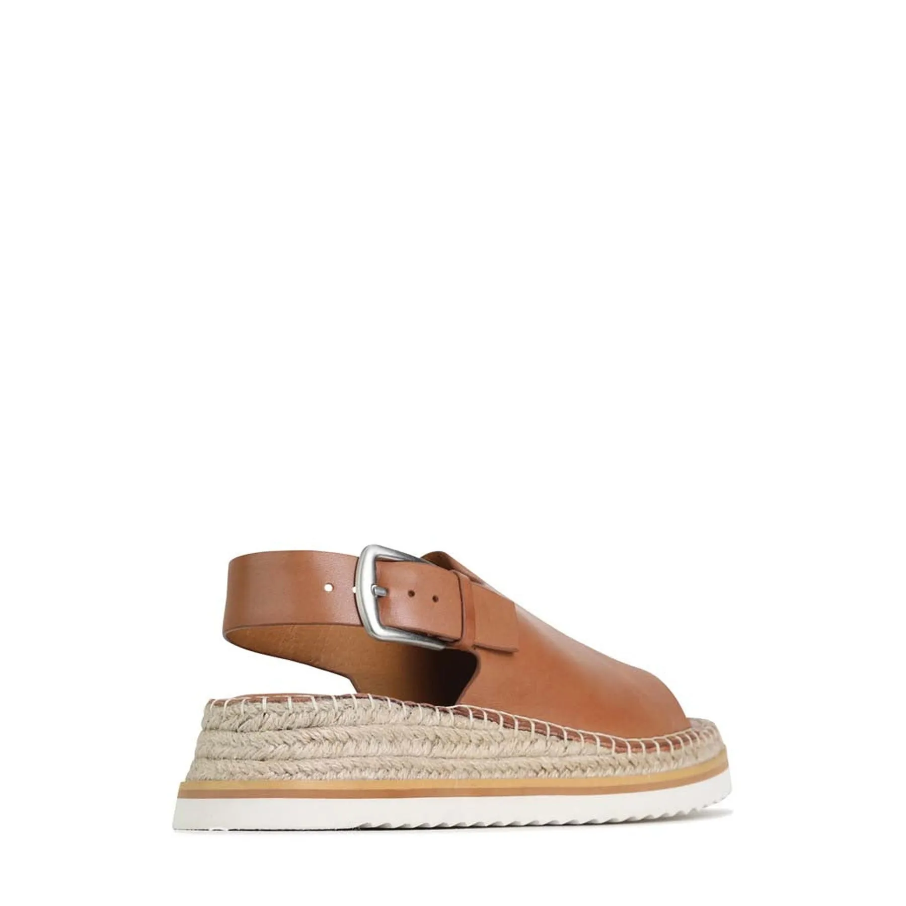 MARLA LEATHER ESPADRILLES SANDALS