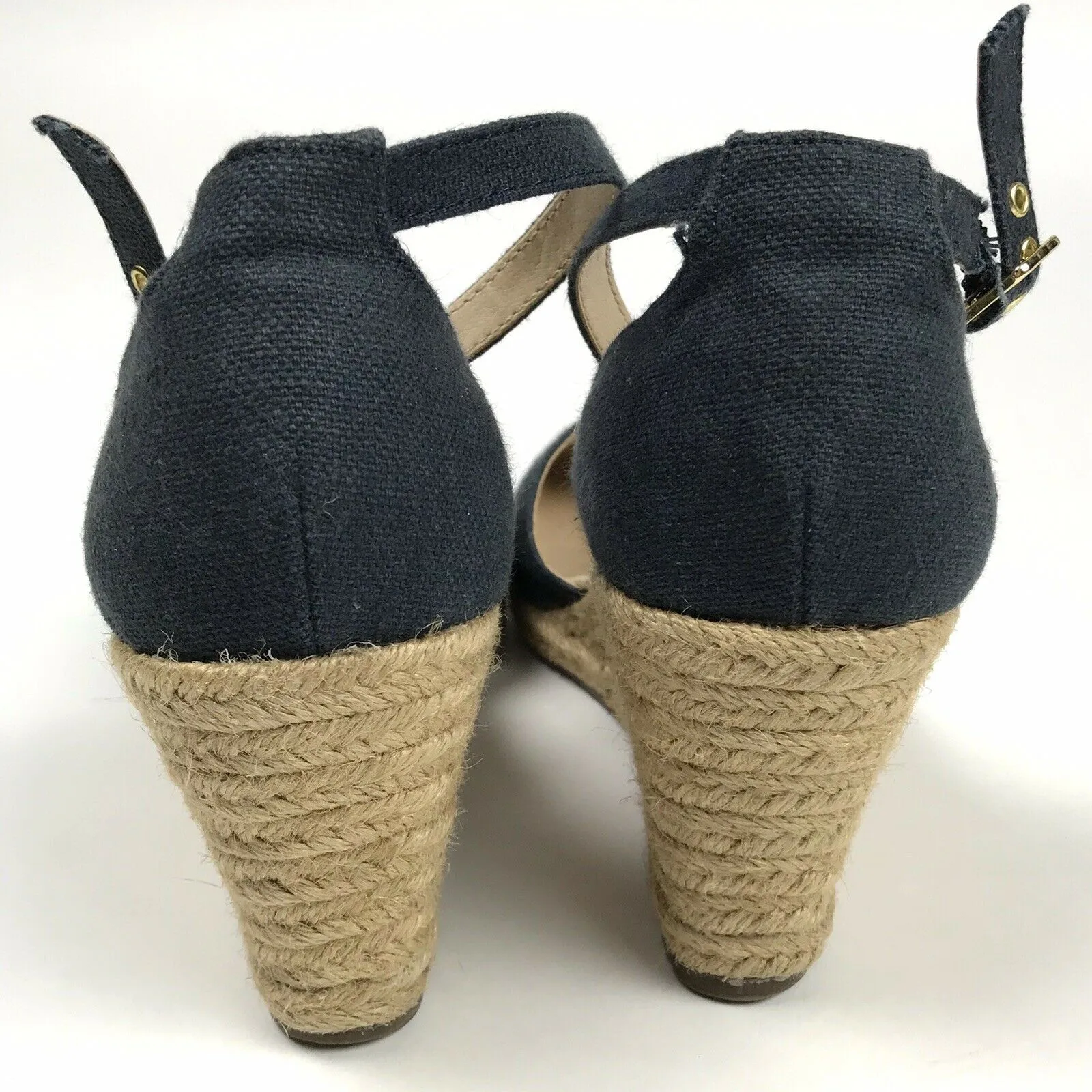 Me TOO Navy Canvas Espadrilles - 8.5