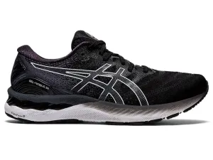 Men's Asics Gel-Nimbus 23, Black/White, 10 4E Extra Wide