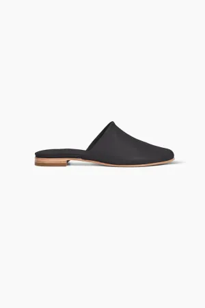 Mia Black Night Mule Slipper