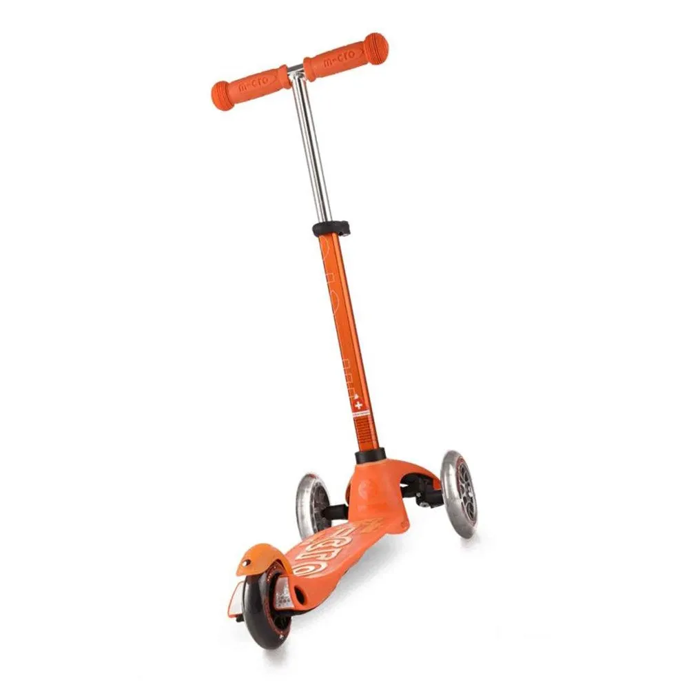 Mini Micro Deluxe 3 Wheel Scooter - Orange