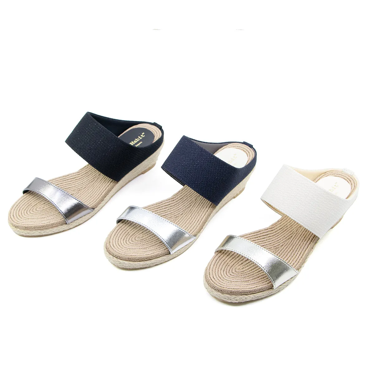 Mou2 Navy 2-Ways Soft Espadrilles